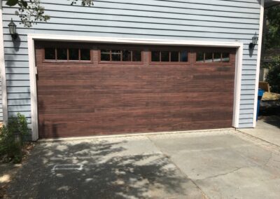 16x7 madison glass plank door